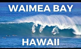 WAIMEA BAY MASSIVE WAVES | WOULD EDDIE GO? | WANDERLUSTYLE