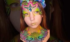 Mystical Fairy design by Lucinda Gilland of Princesses and Pirates Face Painting!