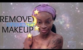 How I Remove My OVERNIGHT Makeup!