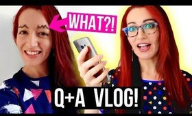 WHAT ARE THESE?! WTF Sqiggly Brows & Art School! || Jess Bunty Q&A + VLOG!