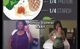 How I lost 300 Pounds USING PORTION CONTROL