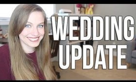 Wedding Update | Centerpieces, Cake, and Dress Fittings!