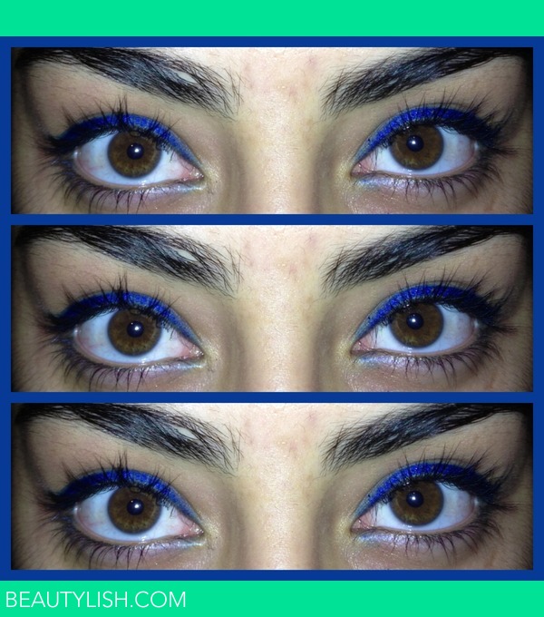 Cobalt Blue Winged Eyes... | Ashley D.'s Photo | Beautylish