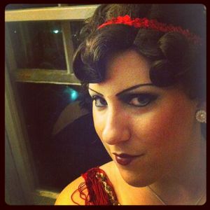 Went to a speakeasy party and went all out!