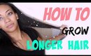 How To Grow Longer Hair Fast