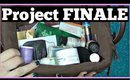 Project Pan All About Samples Finale 2018 | My First Project Pan Finale!