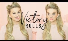 How To: Victory Rolls  |  Milk + Blush Hair Extensions