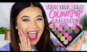 MY OWN COLOURPOP PALETTE?! Four Looks Using MY Palette!