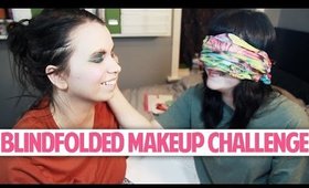 Blindfolded Makeup Challenge with TheKalynTheory!!!