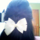 Half-up French Braid with a Bow