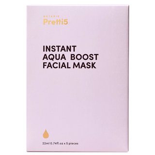 Pretti5 Instant Aqua-Boost Facial Mask