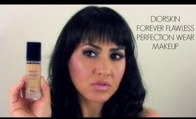 DIORSKIN FOREVER FLAWLESS PERFECTION FUSION WEAR MAKEUP REVIEW