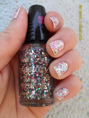 Wet N Wild Fast Dry- Party of Five Glitters