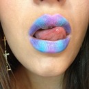 Colorful Ombre Lips