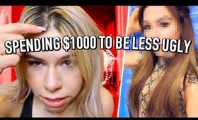 Spending $1000 to not be ugly! Transformation