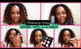 Makeup Haul: Sephora VIB Sale plus Tarte & Colourpop