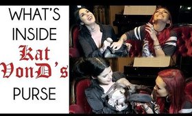 What's In Kat VonD's Purse with Kandee