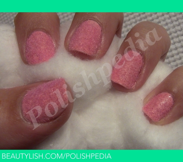 Pink Velvet Nails | Polishpedia X.'s (polishpedia) Photo | Beautylish