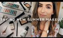 CHATTY GRWM: SUMMER GLOWY MAKEUP ft. Urban Decay Beached Palette | Lily Pebbles
