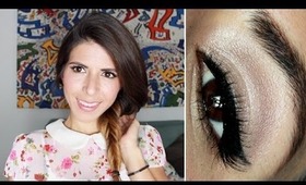 Peinado y Maquillaje Diario para Primavera - Verano 2014 / Everyday makeup and hair por Lau