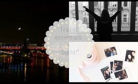 Travel essentials/What I pack + airplane outfit!