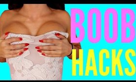 Boob Hacks + Bra Hacks | How to get bigger BOOBS !!