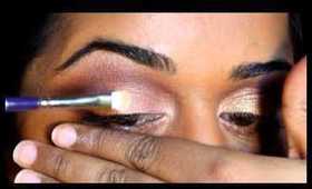 Makeup Tutorial - Indian Fashion Friday #4  - Glamorous Glitter and Gold!