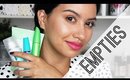 Empties #4 | 6 Mascara Mini Reviews & More