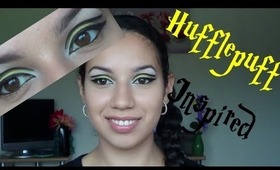 Hufflepuff Inspired using 88 palette - Realm Of Makeup