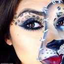 Leopard Halloween Makeup