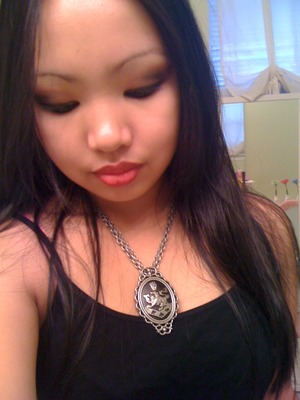 vampire eyes.