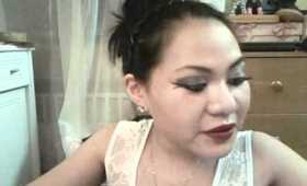 Black Swan Inspired Makeup Look