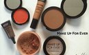 Make Up For Ever Aqua Brow, Pro Finish Foundation, Concealer & Blush Demo and Review //