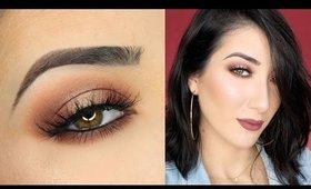 Neutral Halo Smokey Eye Makeup Tutorial | Anastasia Beverly Hills Master Palette by Mario