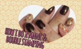 How I do a Mani & Double Stamping | Beginner | PrettyThingsRock