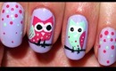 ❤ Cute Owl Nails ❤