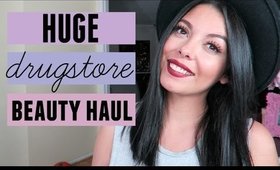 HUGE DRUGSTORE BEAUTY HAUL | SCCASTANEDA