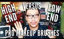 New Affordable & High End Pro Makeup Brushes First Impressions | mathias4makeup