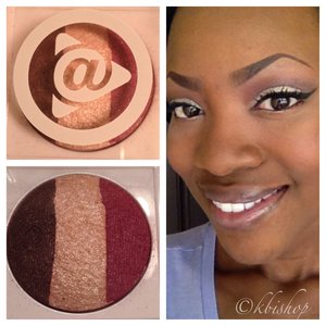 This is a look I created using Mary Kay at play baked eyeshadow trio "On The Horizon" all At Play products are just $10 at www.marykay.com/katbishop