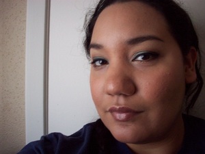Tan skin and hooded eyes nullify a lot of color and effort, but the results are still quite pretty.