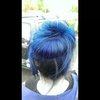Colored my hair blue again.