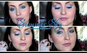 Summer Sky: Bright Blue Liner!