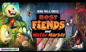 BEST FIENDS WATER MARBLE NAILART | Dearnatural62