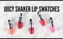 Lancome Juicy Shakers | 5 Lip Swatches