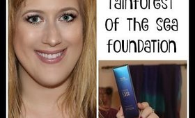 Tarte Rainforest of the Sea foundation Review & DEMO