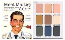 Meet Matt(e) Ador Matte Eyeshadow Palette Review-theBalm