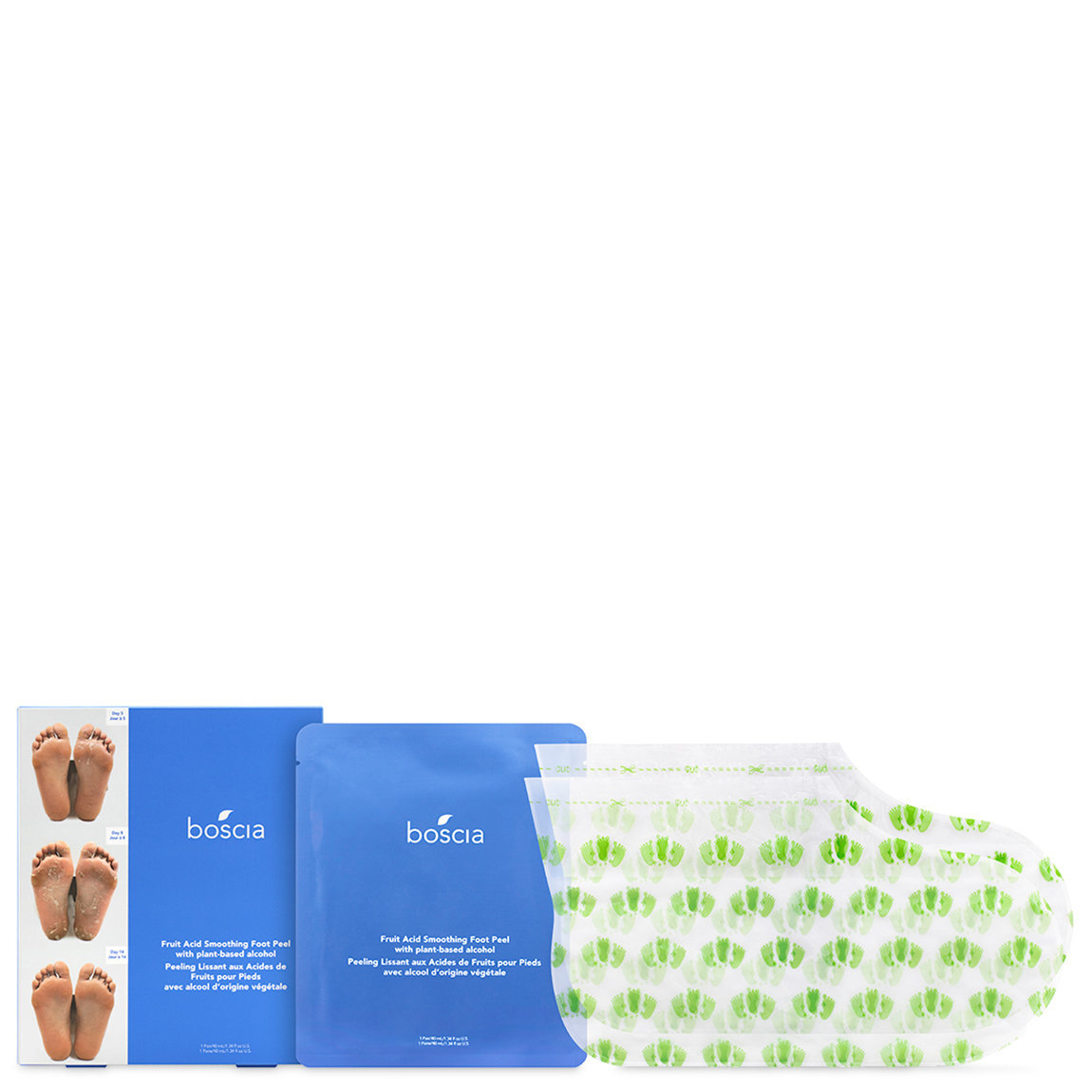 boscia Fruit Acid Smoothing Foot Peel alternative view 1 - product swatch.