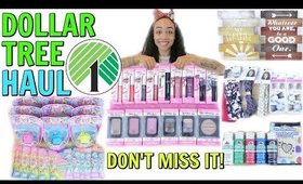 AMAZING DOLLAR TREE HAUL! NEW FINDS! BRAND NAMES!