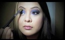 Midnight Blue and Purple Eye Makeup Tutorial