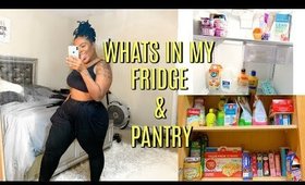 WHATS IN MY FRIDGE + PANTRY TOUR!